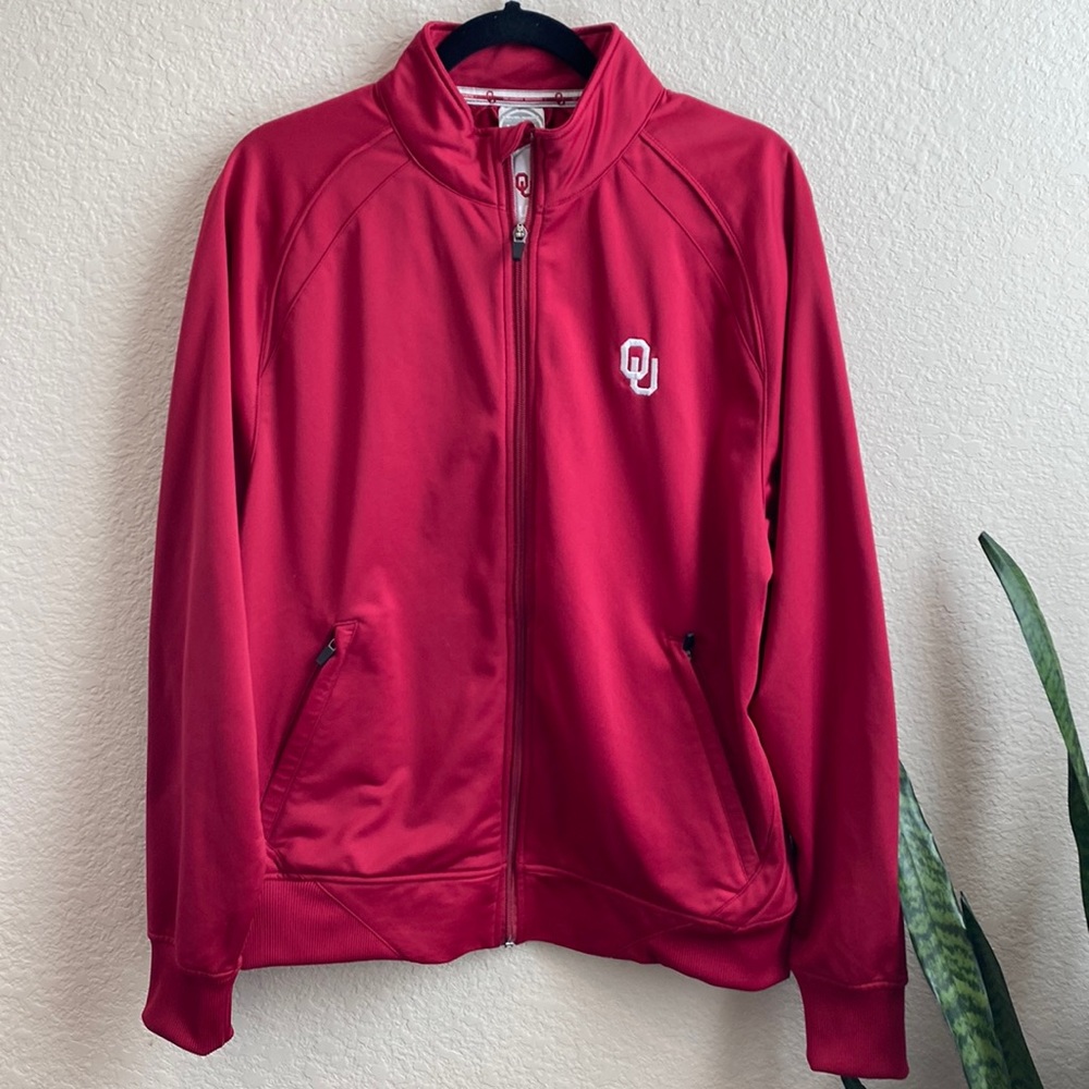 Boomer, Sooner!!! OU Zip Jacket NWOT